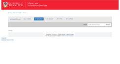 Desktop Screenshot of libguides.uwinnipeg.ca