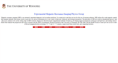 Desktop Screenshot of mri.uwinnipeg.ca