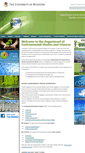 Mobile Screenshot of envstudies.uwinnipeg.ca